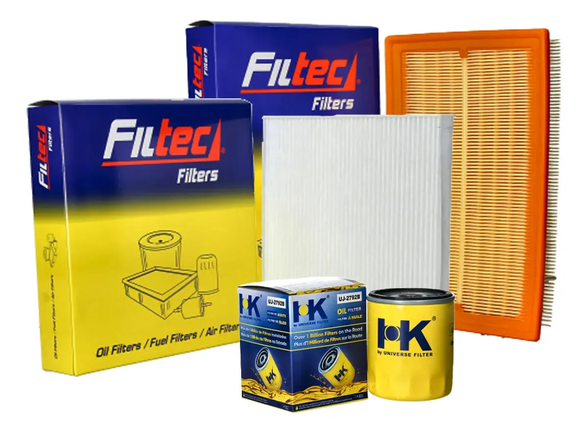 KIT DE FILTROS PARA CHERY TIGGO 2 1.5 2017-2026
