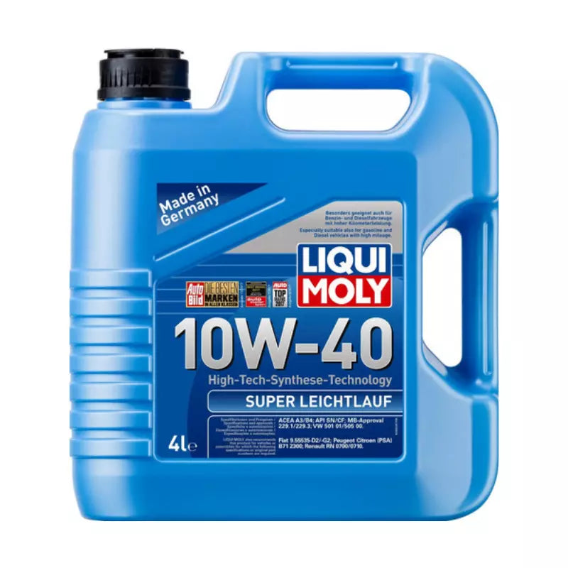 ACEITE LIQUI MOLY SUPER LEICHTLAUF 10W40 4 LT