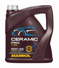 Aceite Para Motor Mannol 10w40 Ceramic Pro 7726 + Ester 4 Litros